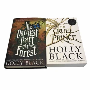 2x Holly Black Novel Bundle - Cruel Prince + Darkest Part of the Forest (HC/PB) - Picture 1 of 9