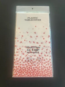 4!!! Resonating Designs Dot Design Tablecovers Tablecloth - 54 x 108 - Picture 1 of 6