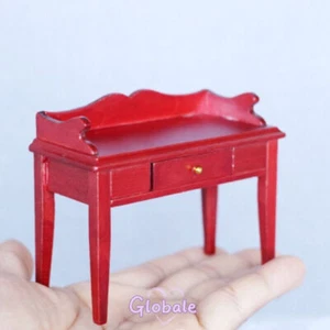 Maßstab 1:12 Puppenhaus Miniatur Schreibtisch Studierzimmer Möbel Deko Zubehör - Bild 1 von 6