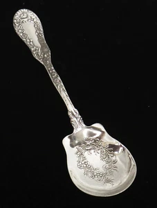 DOMINICK & HAFF #10 STERLING SILVER 6" SUGAR SPOON NO MONO - Picture 1 of 5