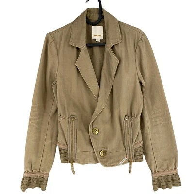 Chaqueta DIESEL Marrón 100% Algodón Talla XS Foto 1 de 4