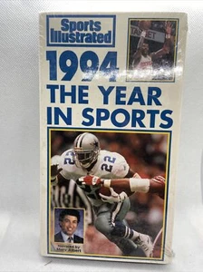 Vintage Sports Illustrated 1994 The Year In Sports VHS NEW SEALED Emmitt Smith - Picture 1 of 1