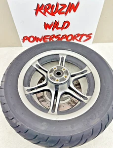 2008 HARLEY SPORTSTER CUSTOM 16" Rear Wheel Rim 6 Spoke Mag - Picture 1 of 18