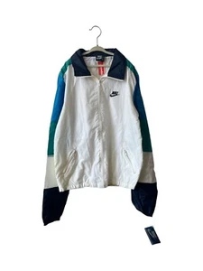 vintage nike blue tag windbreaker jacket youth size XL deadstock NWT 80s - Picture 1 of 10