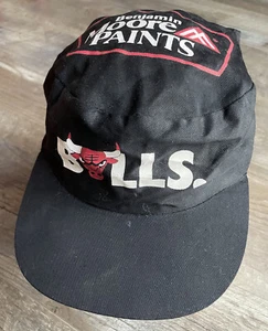 Raro De Colección Chicago Bulls Benjamin Moore Pintores Snapback Gorra Gorra NBA - Imagen 1 de 11