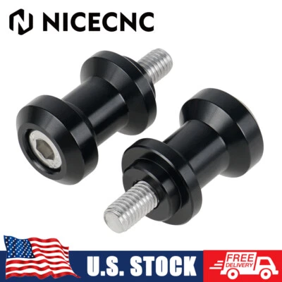 Carretes deslizantes de brazo oscilante de aluminio CNC para Kawasaki Ninja 250R ZX-6R Z750 ZZR600 Foto 1 de 4