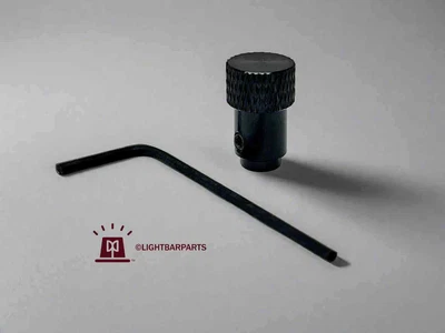 LIGHTBARPARTS New Slide Switch Knob - Federal Signal - Whelen Code 3 CenCom with Allen Wrench
