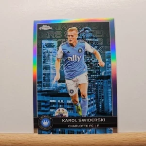 2023 Topps Chrome MLS Karol Swiderski Big City Strikers Refractor # BCS-13 - Picture 1 of 2