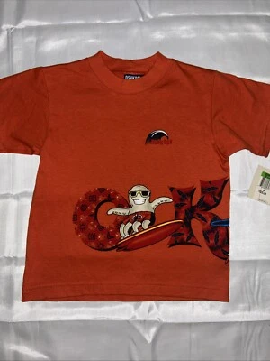 Camiseta envolvente Oshkosh Surf vintage talla 4 niños; nueva con etiqueta Foto 1 de 4