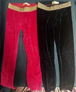 Boden Girls Velour Pants lot Sz. 6/7 - Picture 1 of 3