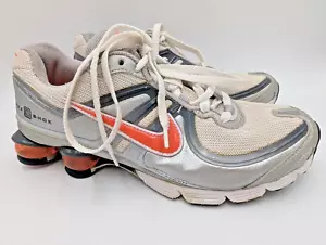 VTG Nike Shox Experience + 2 Women's Size 9.5 Silver 343595-181 Running Shoes - Picture 1 of 13