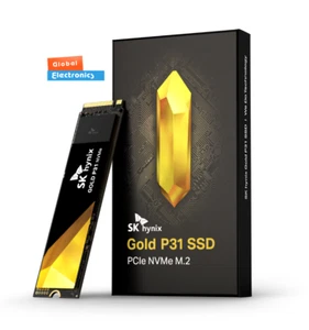 SK Hynix Gold P31 1/2TB PCIe NVMe Gen3 M.2 2280 Internal SSD, Up to 3500MB/S - Picture 1 of 5