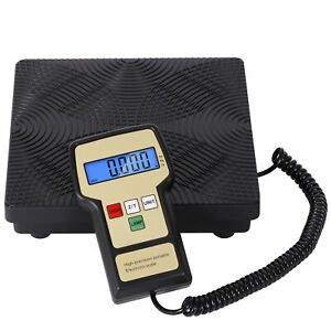 220LB Electronic Refrigerant Charging Weight Scale Digital for HVAC A/C w/ Case