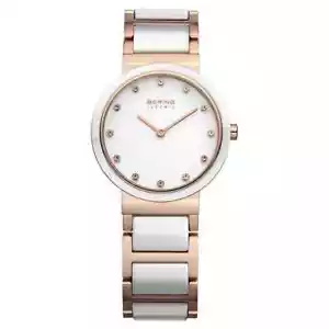 Bering Ladies Watch Wristwatch Slim Ceramic - 10729-766 - Picture 1 of 1