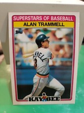 1989 Topps Kay Bee Toys Superstars of Baseball #30 Alan Trammell Detroit Tigers