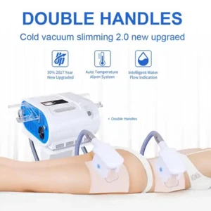 2in1 Cryo Fat Freezing Cool Body Sculpting Slimming Machine Fat Removal 110V - Picture 1 of 11