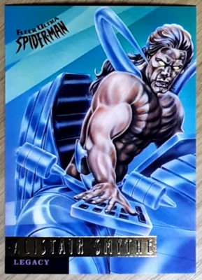 1995 Fleer Ultra Spider-Man Card 72 ALISTAIR SMYTHE. Free New Top Loader. - Image 1 of 3