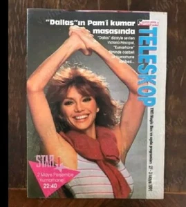 Victoria Principal 1991 Turkish Magazine - Picture 1 of 1