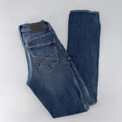 BKE Alec Men’s Jeans 28x32 Slim Fit Medium Wash Denim Stretch Buckle - Image 1 of 4