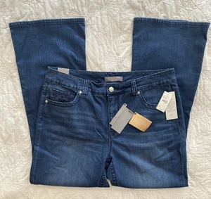 Damen Melissa McCarthy Seven7 Slim Flare Jeans, Größe 20 - Bild 1 von 7