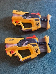 Nerf N-Strike Firefly Rev-8 Yellow Blaster Gun - Picture 1 of 6