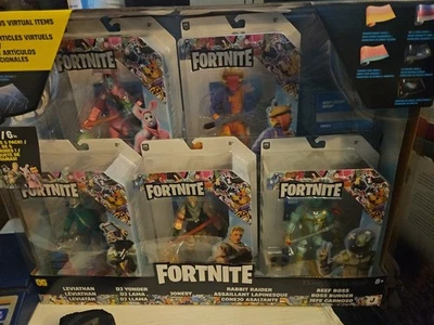 NUEVO Fortnite OG Legendary Series 6" Paquete de Cinco Figuras Códigos de Juego de Bonificación Caja Sellada Foto 1 de 4