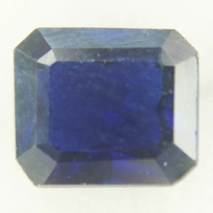 Natural Blue Sapphire 2.40 Ct Eye Clean Emerald Shape Loose Gemstones - Picture 1 of 3