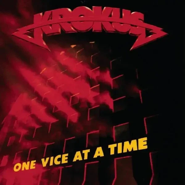 KROKUS - ONE VICE AT A TIME LIMITED EDITION NUMBERED YELLOW VINYL LP - Image 1 of 1