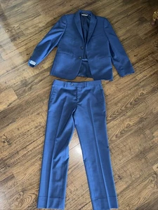 Marc New York Andrew 2 pezzi giacca pantaloni ragazzo ragazzo taglia 14 skinny - Foto 1 di 9