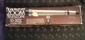 Vintage 1980  Tasco 10x-30x Zoom Telescope model 1ZH - preowned- see description - Picture 1 of 8