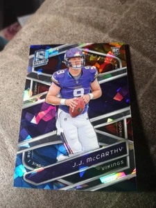2024 Panini Spectra JJ McCARTHY Rookie Astral Prizm RC /40 MINT #121 Min Vikings - Picture 1 of 2