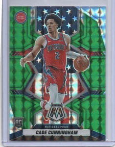 2021-22 Panini Mosaic #260 Cade Cunningham RC Green Rookie Card - Picture 1 of 2