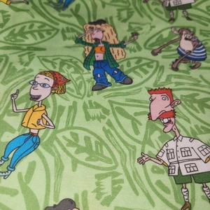Tessuto Wild Thornberrys By The Yard - cotone trapuntato Nickelodeon Nostalgia anni '90 - Foto 1 di 1