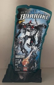 LEGO BIONICLE: Mantax (8919)  All Parts And Instructions In Box And Dissembled