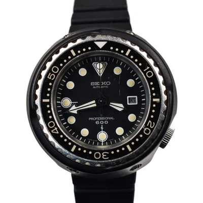 Seiko Grandfather Tuna 1975 6159-7010 Ceramic Shroud Titanium 51mm Case 600m - Image 1 of 4