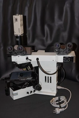 Olympus BX50F-3 Fluorescence Microscope with Sony 3CCD Camera – Fully Equipped - Image 1 of 4