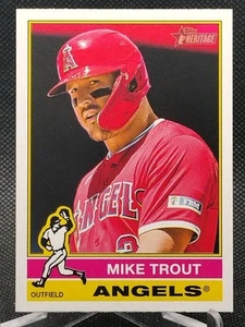 Mike Trout 2025 Topps Heritage #119 Los Angeles Angels - Bild 1 von 5