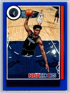 2021-22 Panini NBA Hoops - Anthony Edwards #151 Blue - Picture 1 of 2
