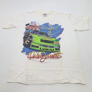 Vintage Dale Jarrett NASCAR Racing 1992 Graphic T Mens Size Large USA Made - Picture 1 of 20