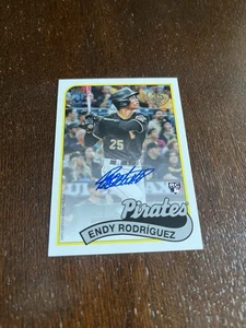 Endy Rodriguez Topps Series 2 Rookie Auto Throw Back 1989-2024 - Picture 1 of 2