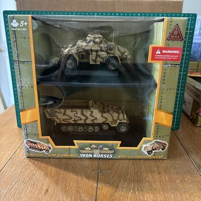 2006 Ultimate Soldier Iron Horses Ausf. D Hanomag/ 222 Panzerspahwagen 1:32,CR - Image 1 of 4