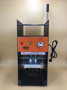 Electric Manual Boba Tea Cup Sealing Machine 300 W (300-400 Cups Per Hour)