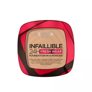 L'Oréal Paris Infallible 24h 2-In-1 Powder Foundation 140 Golden Beige - Picture 1 of 1