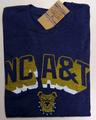 North Carolina NC A&T Men's Graphic T-Shirt Size Medium Heathered Navy - Image 1 of 3
