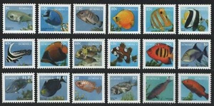 Dominica 1997 - Mi-N.o 2417-2434 ** - Estampillada sin montar o nunca montada - Peces / Peces - Imagen 1 de 2