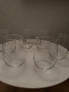 Trinkgläser Wassergläser unbenutzt 6er Set super schön Marke nicht bekannt hochw - Bild 1 von 2