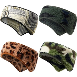 Cold Weather Fleece Ear Muffs Winter Headband Ear Warm Ear Covers for Men Women - Picture 1 of 19