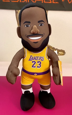Bleacher Creatures NBA LeBron James 10” Plush Figure New With Tag Cover