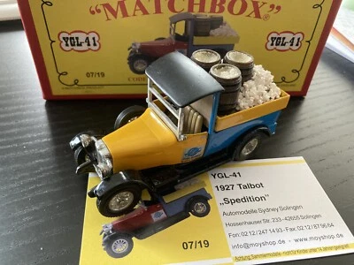 Matchbox MoY Code 2 YGL-41 Talbot Totalumbau PickUp Box   rot 1 von 6 - Bild 1 von 4