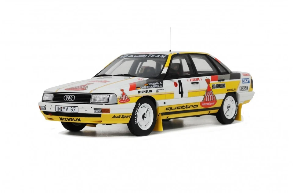 Audi 200 Quattro #4 Rallye Monte Carlo 1987 Roehrl Ottomobile OT439 1 18 3000 PC